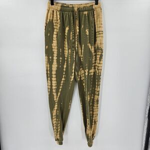 Wild fable sweats pants tie dye green yellow small